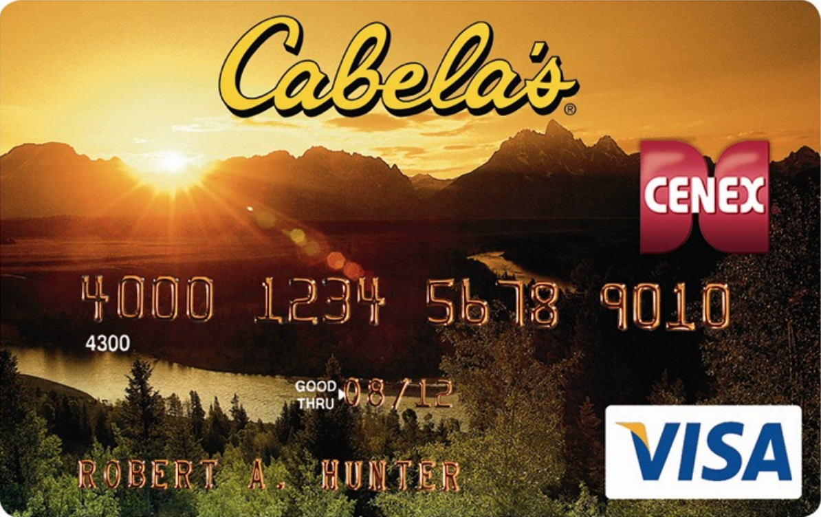 Cabela's club card